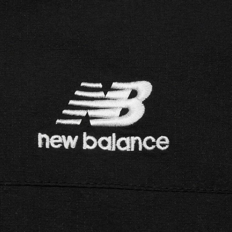 New Balance Logo Puffer Jacket Black — фото 3