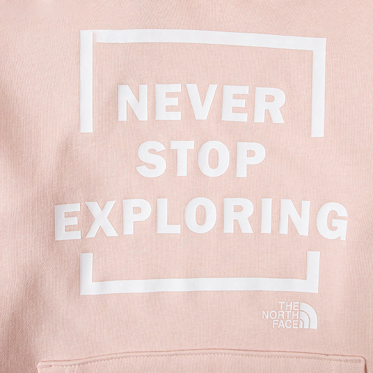 The North Face Hoodie Pink — фото 1