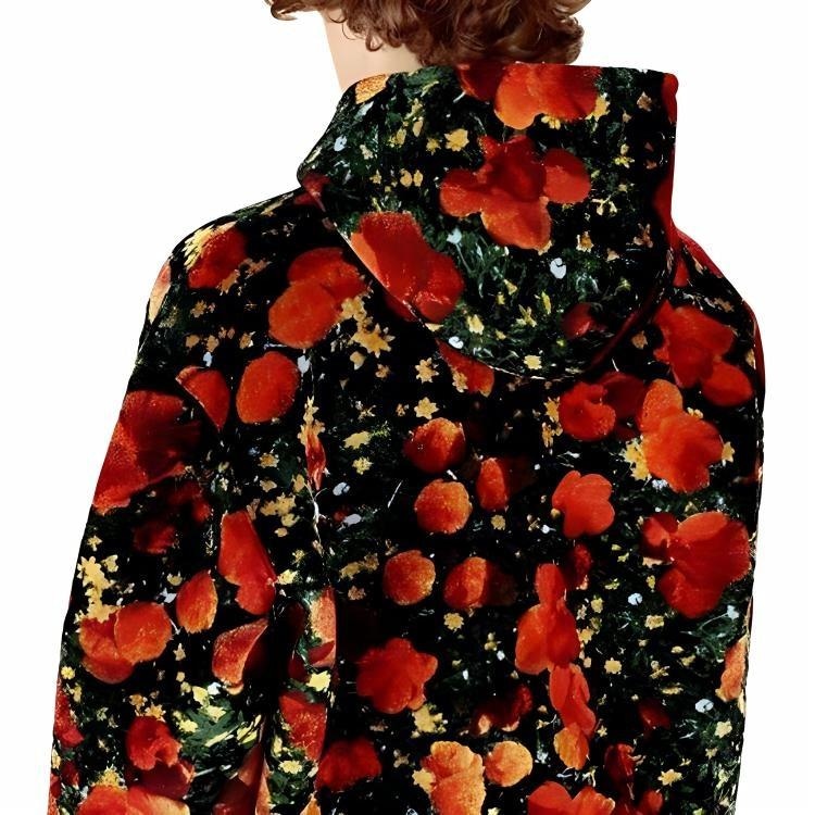 Louis Vuitton Floral Print Hoodie — фото 2