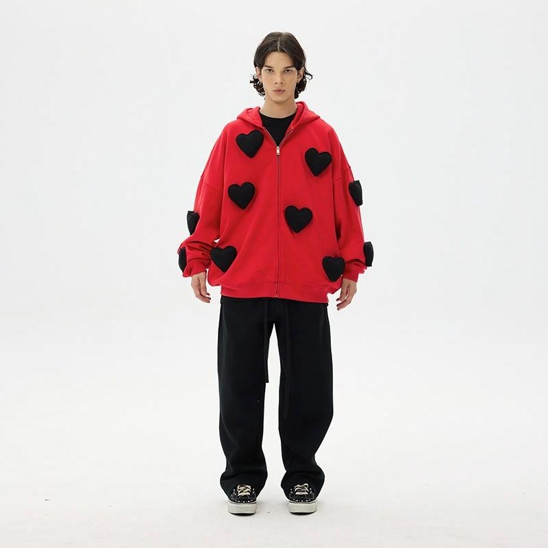Sqqz Project Heart 3D Padded Hoodie — фото 6
