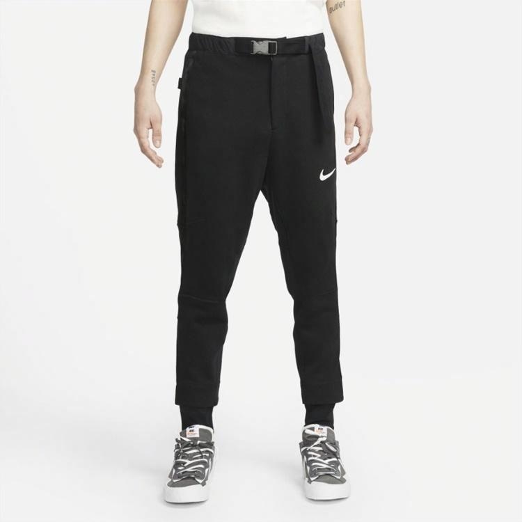 Nike x Sacai Jogger Pants Black — фото 4