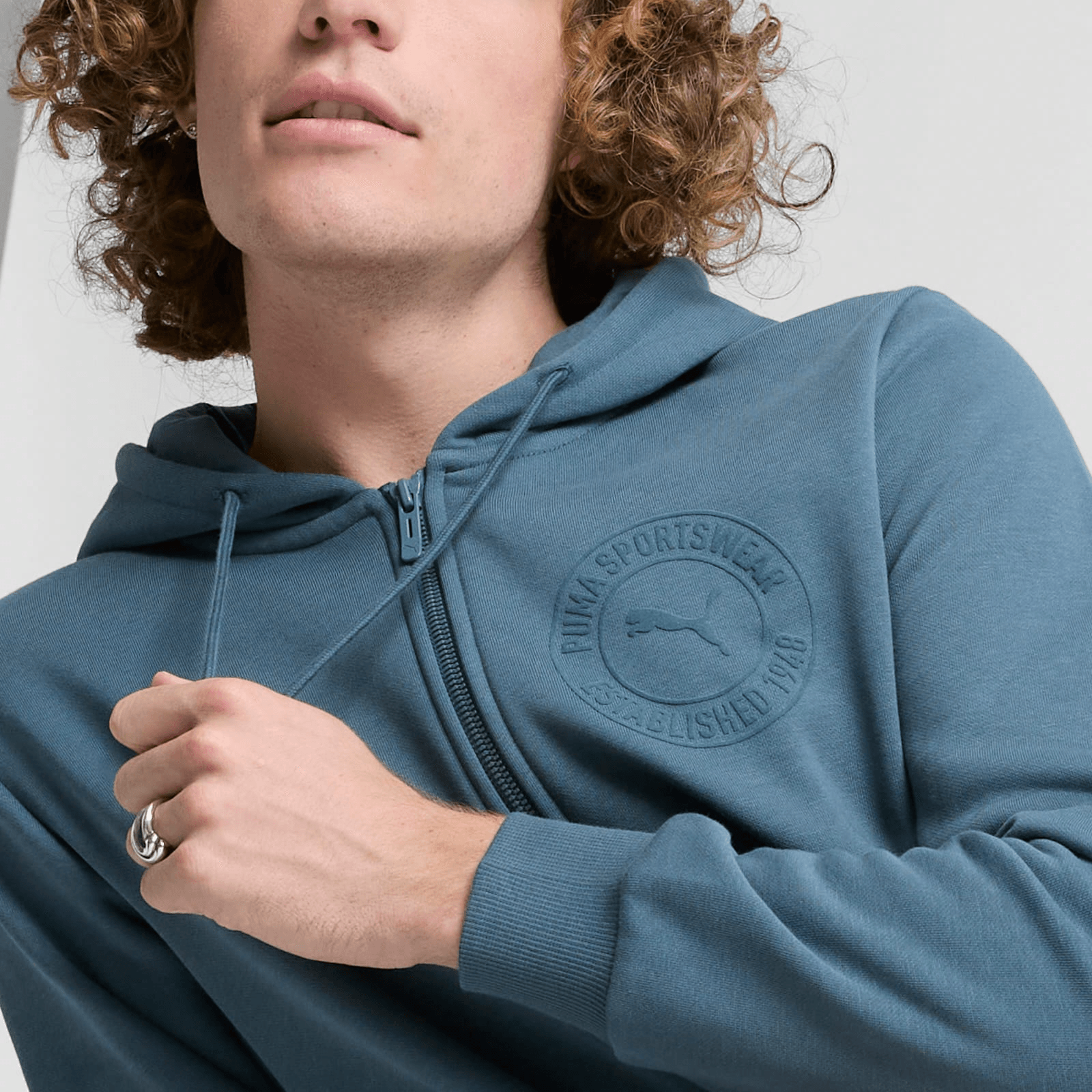 Puma TONAL SPORTSWEAR HOODIE logo — фото 3