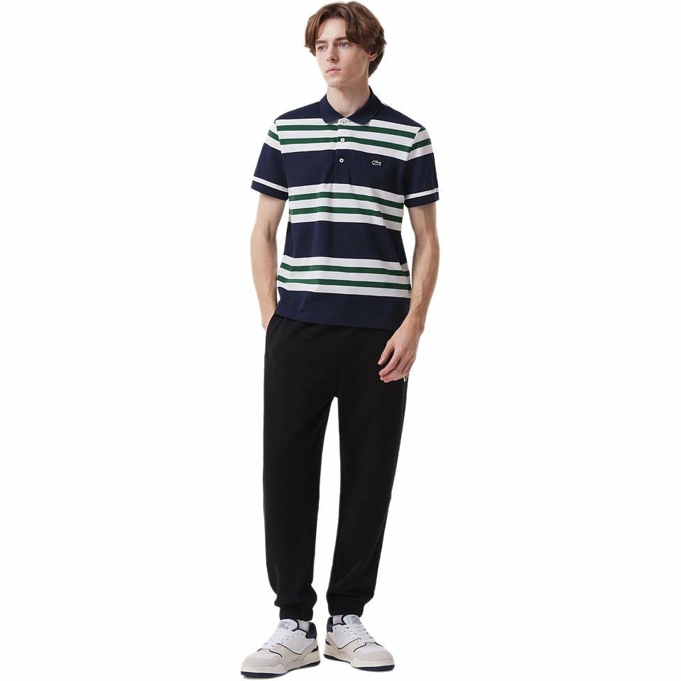 Lacoste Polo Navy White Green — фото 8