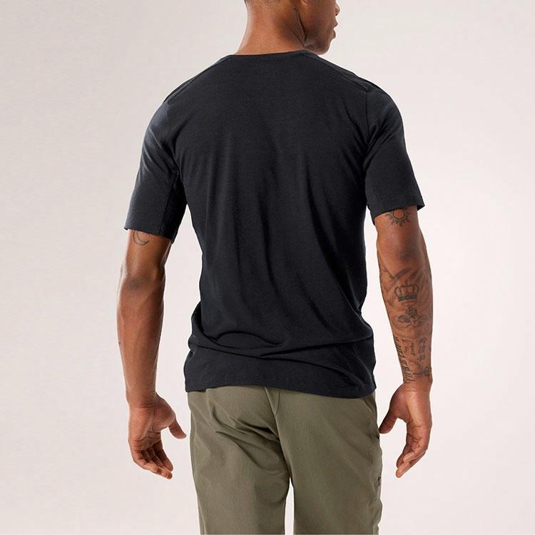 Arcteryx Ionia Merino Wool Arc'word Logo SS T — фото 5