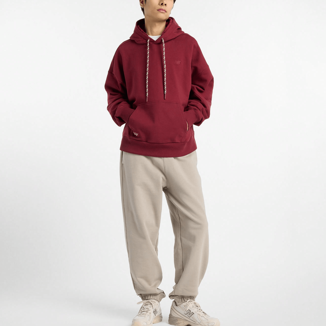 New Balance Hoodie Red — фото 1