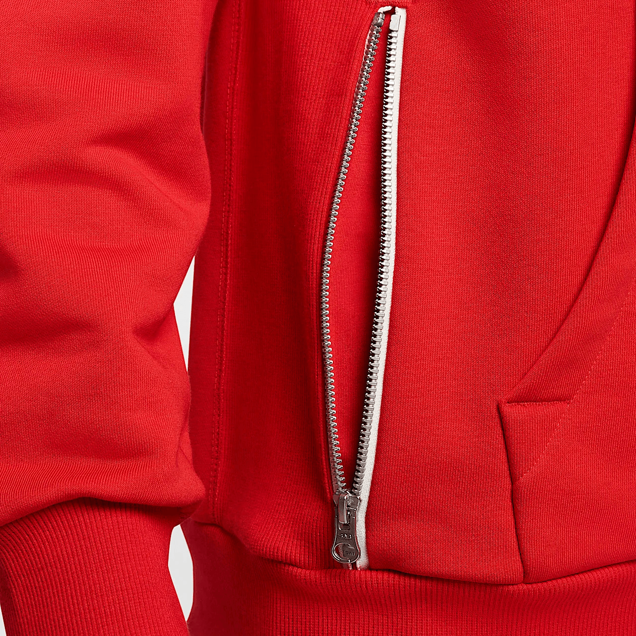 Nike FW24 Fleece Hoodie Red — фото 7