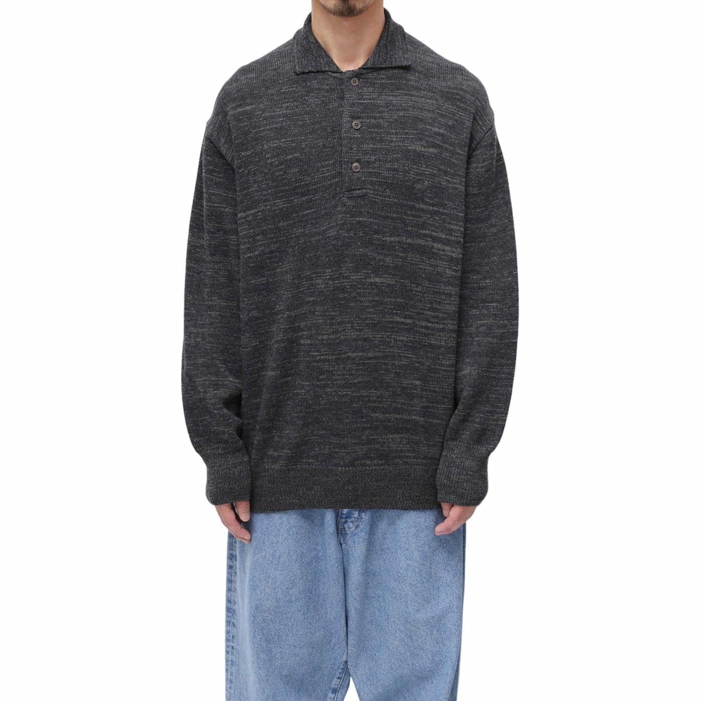 The North Face PURPLE LABEL Merino Field Striped Polo Sweater — фото 2