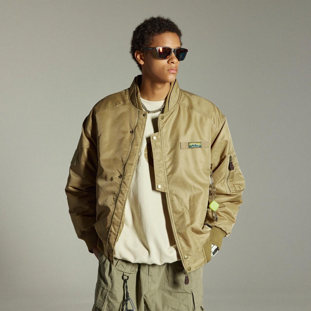 Guuka Tech Jacket Khaki — фото 2
