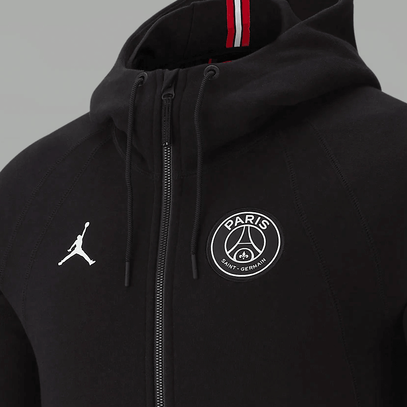 Jordan Air Jordan x PSG Hoodie Black — фото 2