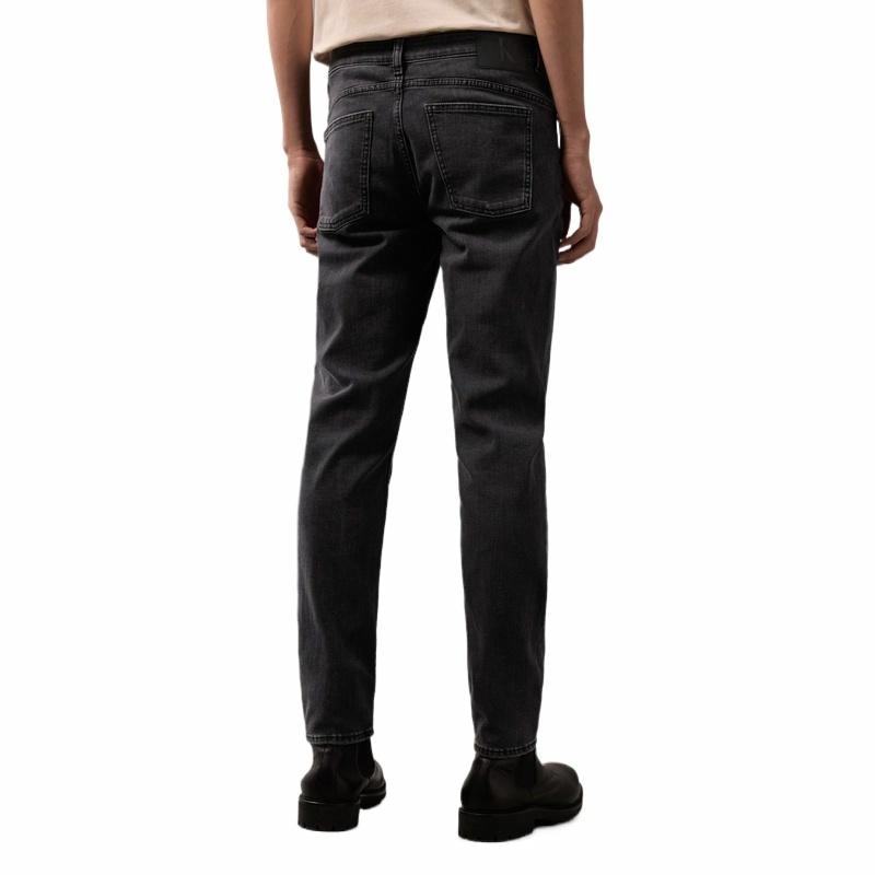 Calvin Klein Slim Fit Wedge Jeans Black — фото 4