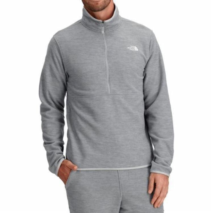 The North Face SS23 Pullover High Neck Long Sleeve Gray — фото 3