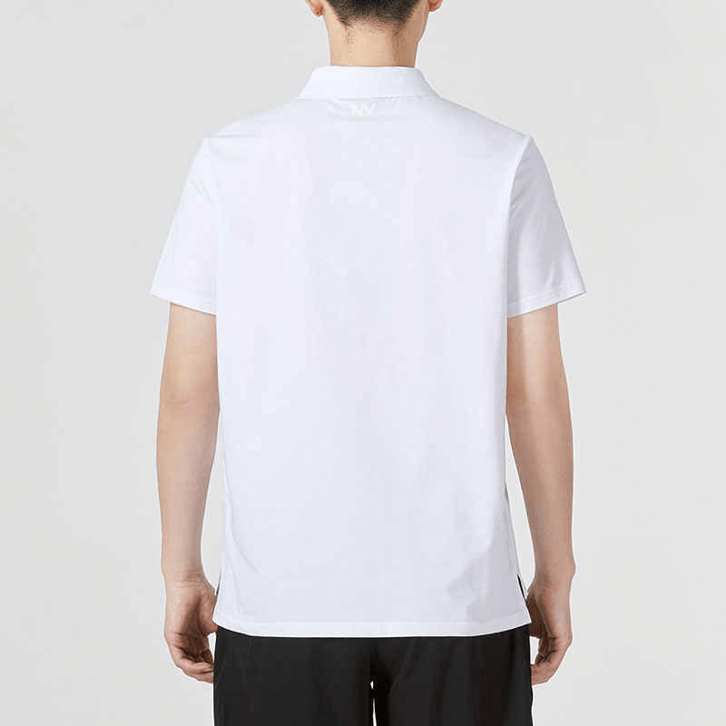 Under Armour Logo Print Polo Shirt White — фото 3