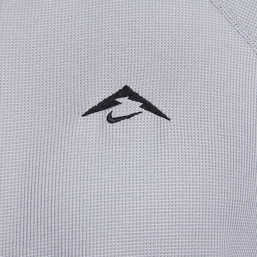 Nike Dri-Fit Trail Long Sleeve Tee Cement Grey — фото 5