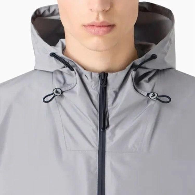 Emporio Armani Hoodie Jacket Grey — фото 4