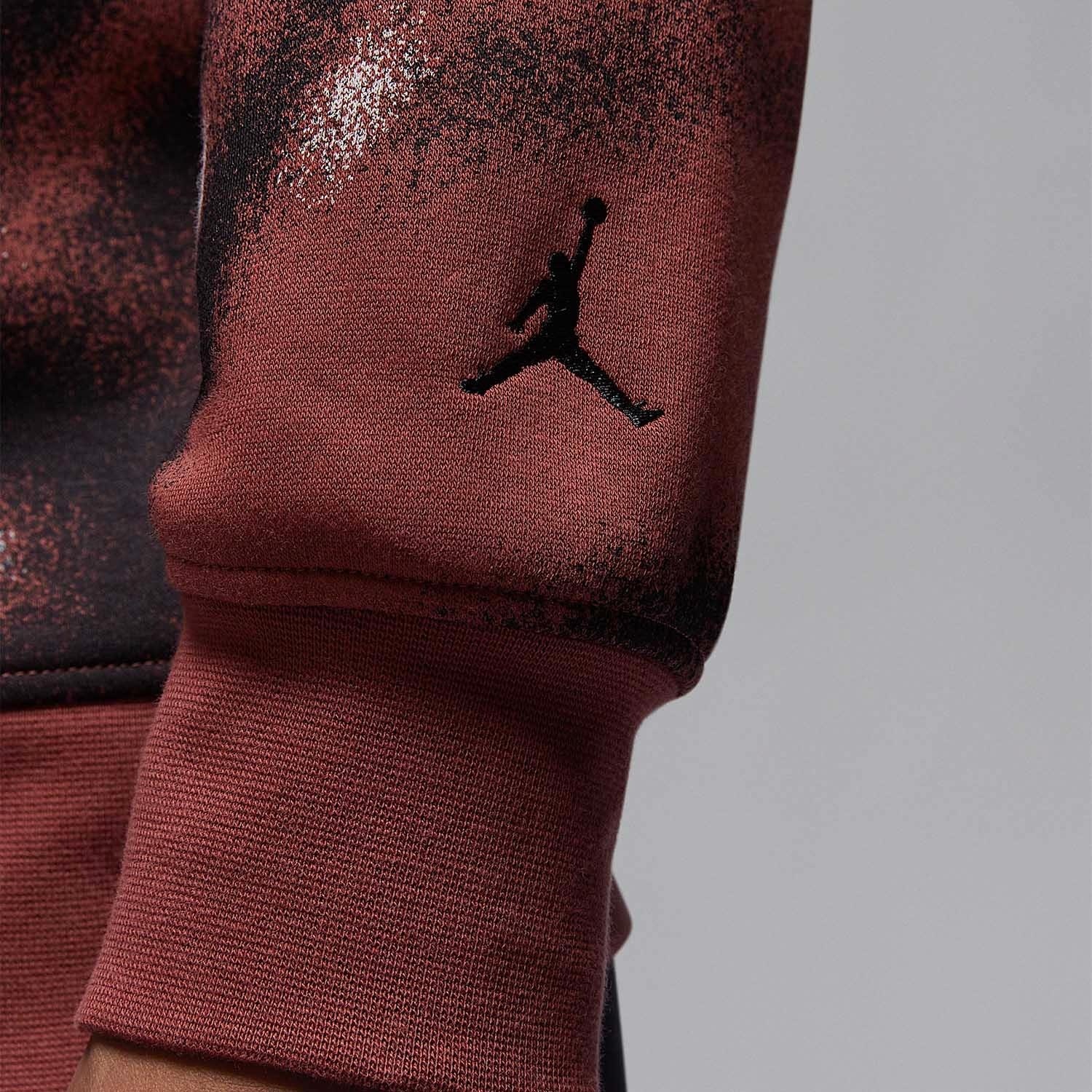 Jordan Crewneck Basketball Sweatshirt Red — фото 5