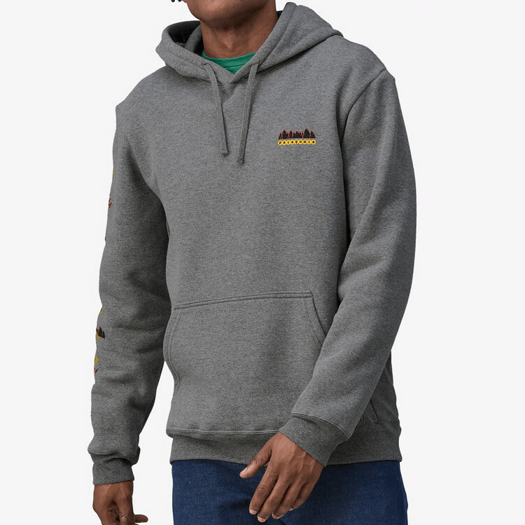 Patagonia Fitz Roy Wild Uprisal Hoody Logo — фото 2