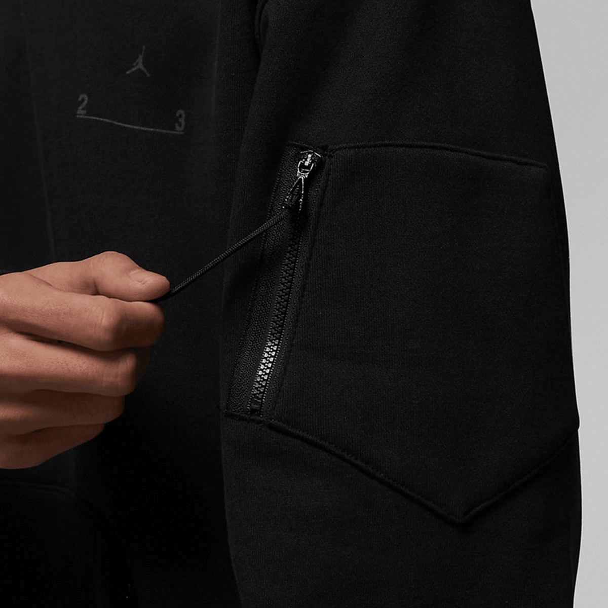 Jordan Engineered Hoodie Black — фото 6