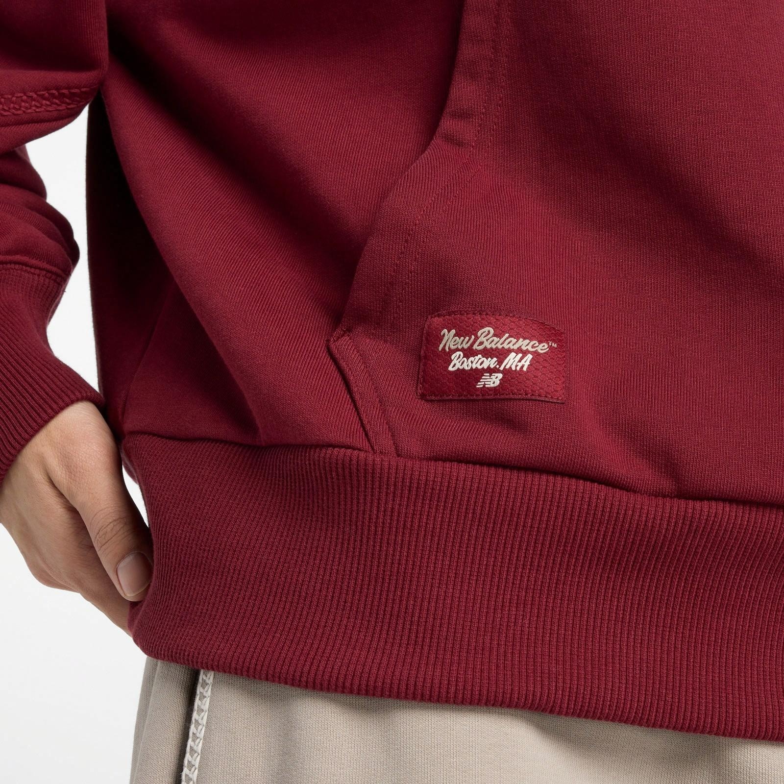 New Balance Hoodie Red — фото 5