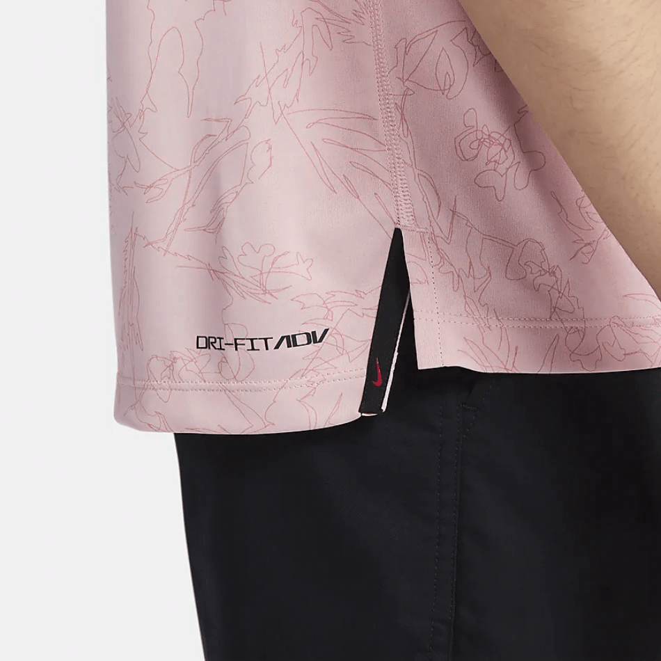 Nike Dri-FIT ADV Polo Oxford Pink — фото 3