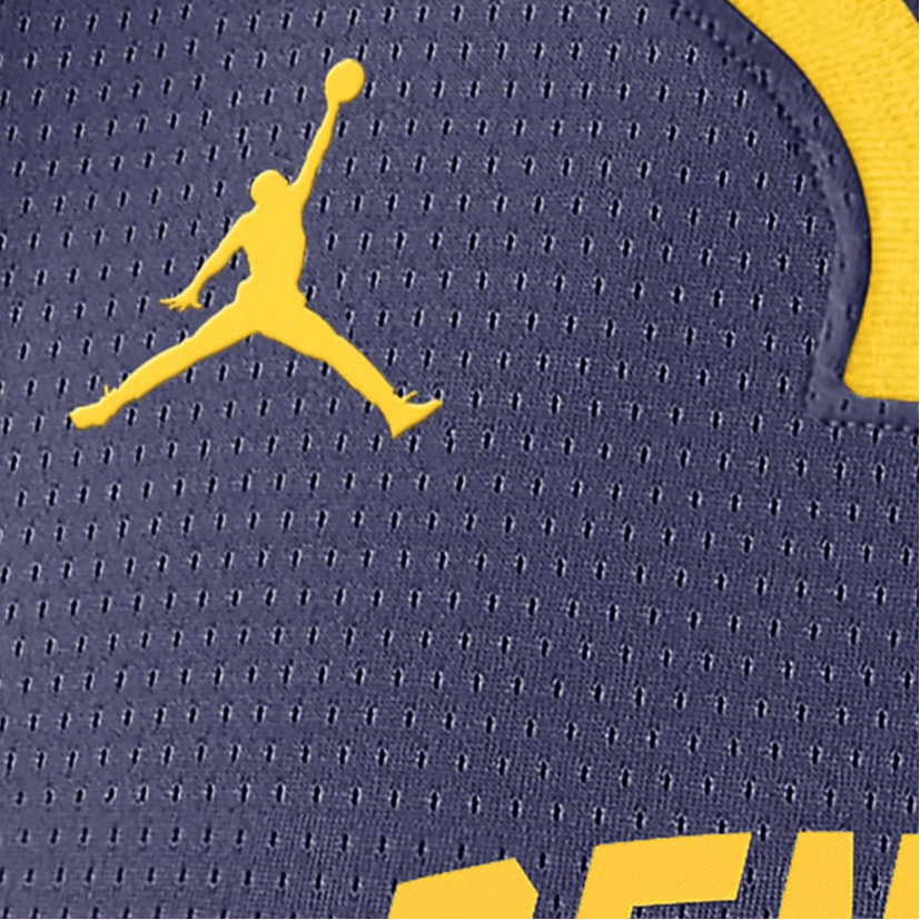 Jordan NBA Icon Edition Swingman Jersey Blue — фото 3
