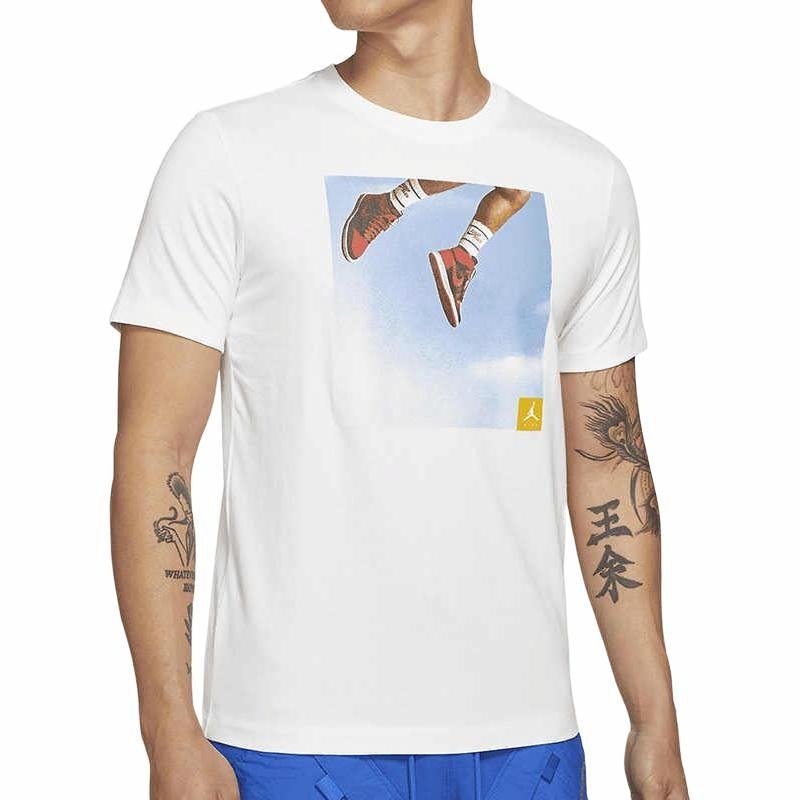 Jordan T-Shirt White — фото 5
