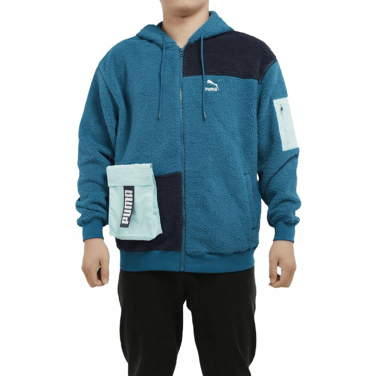 Puma Retro Block Sherpa Jacket — фото 2