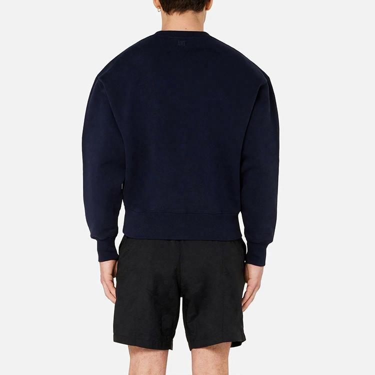 Amiparis De Coeur Crewneck Sweatshirt Black — фото 3