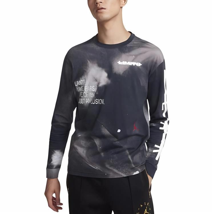 Jordan Long Sleeve Tee Black — фото 4