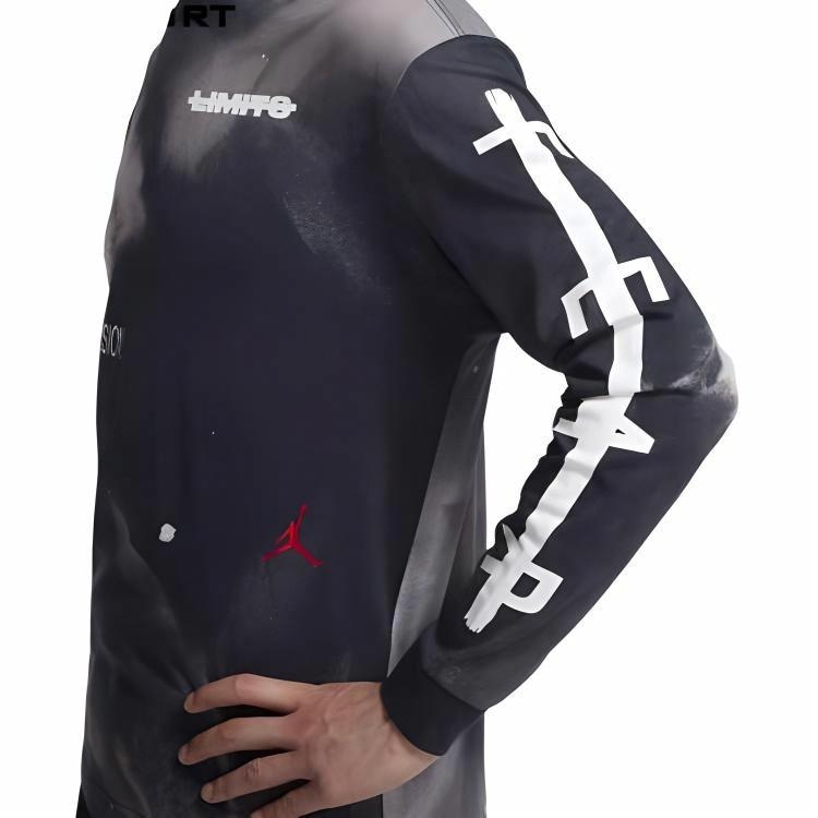 Jordan Long Sleeve Tee Black — фото 5