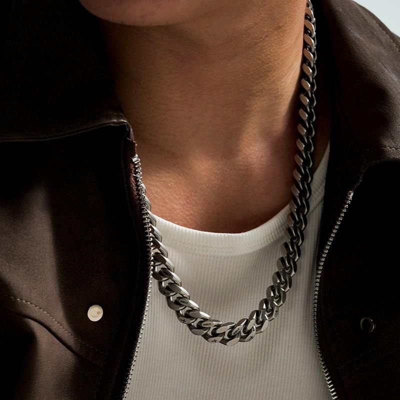 Ideagemer Cross Cuban Chain Necklace — фото 1