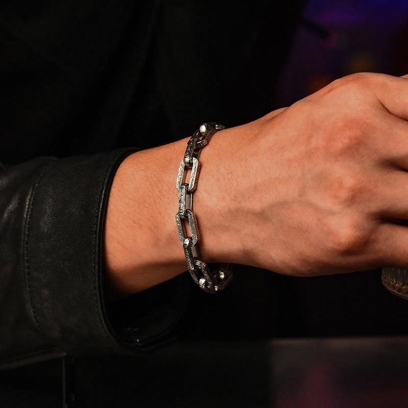 Ideagemer Vintage Silver Bracelet 925 — фото 3