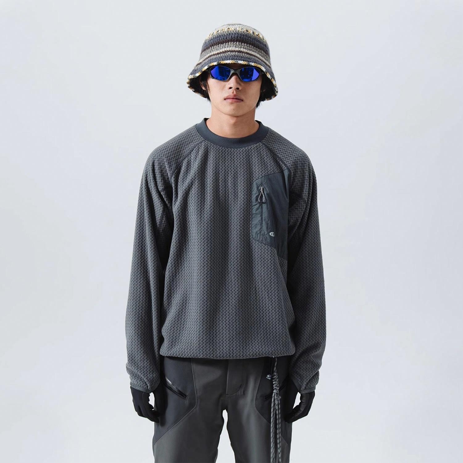 蓝岐 NOTHOMME BLUE Thermolite Fleece Sweatshirt — фото 7