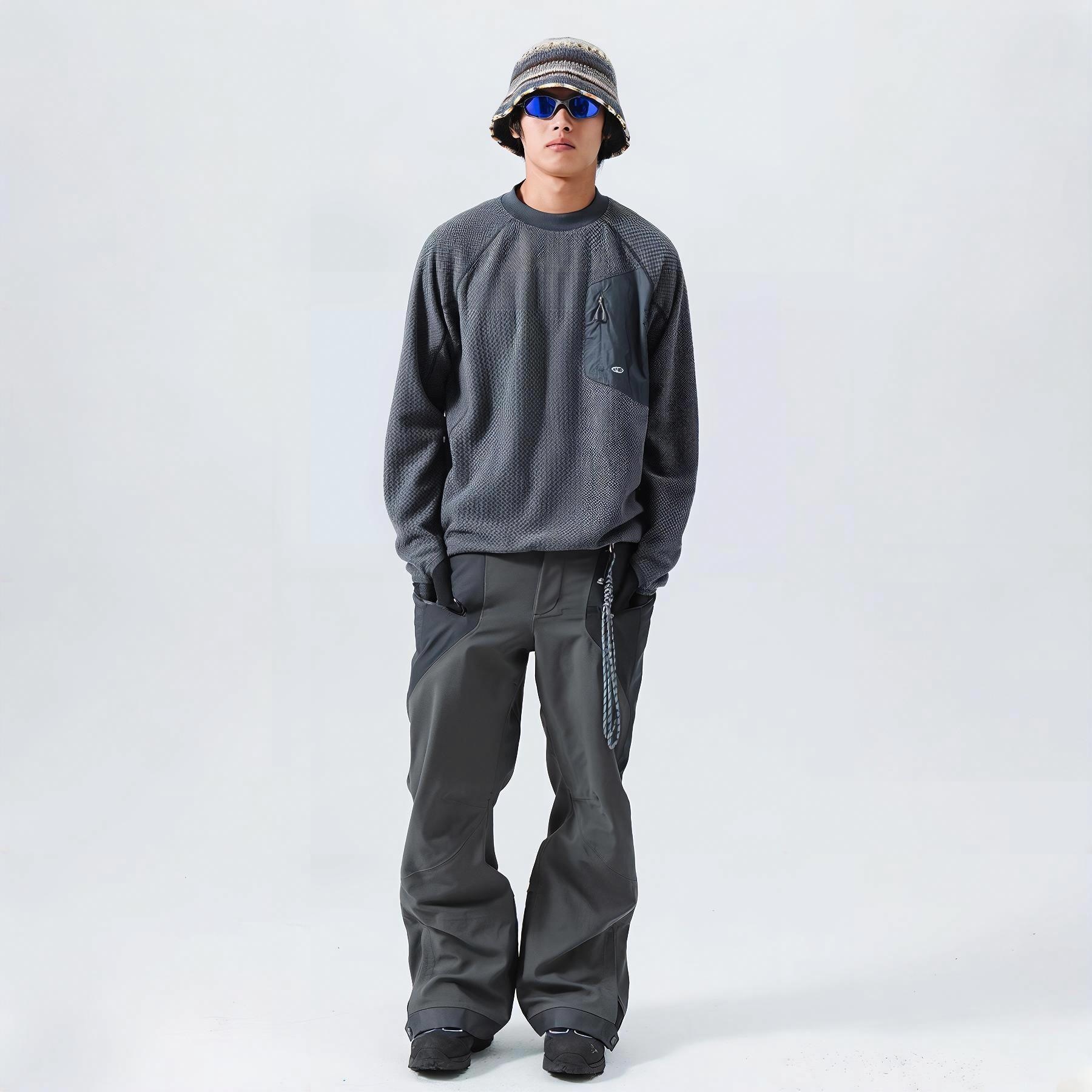 蓝岐 NOTHOMME BLUE Thermolite Fleece Sweatshirt — фото 8