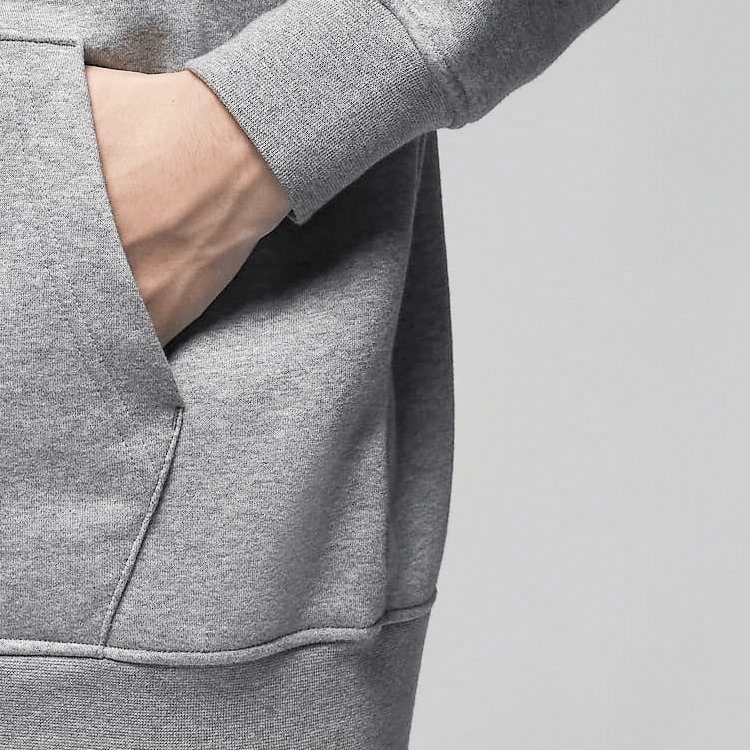 Jordan Essentials Hoodie Jacket Dark Grey — фото 3