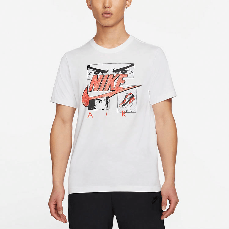 Nike Sportswear Logo T-Shirt White — фото 2