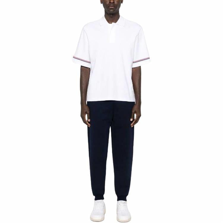 Thom Browne Polo Shirt White — фото 3