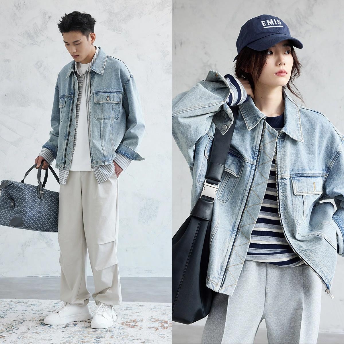 A.B.X DISTRESS DENIM JACKET — фото 3