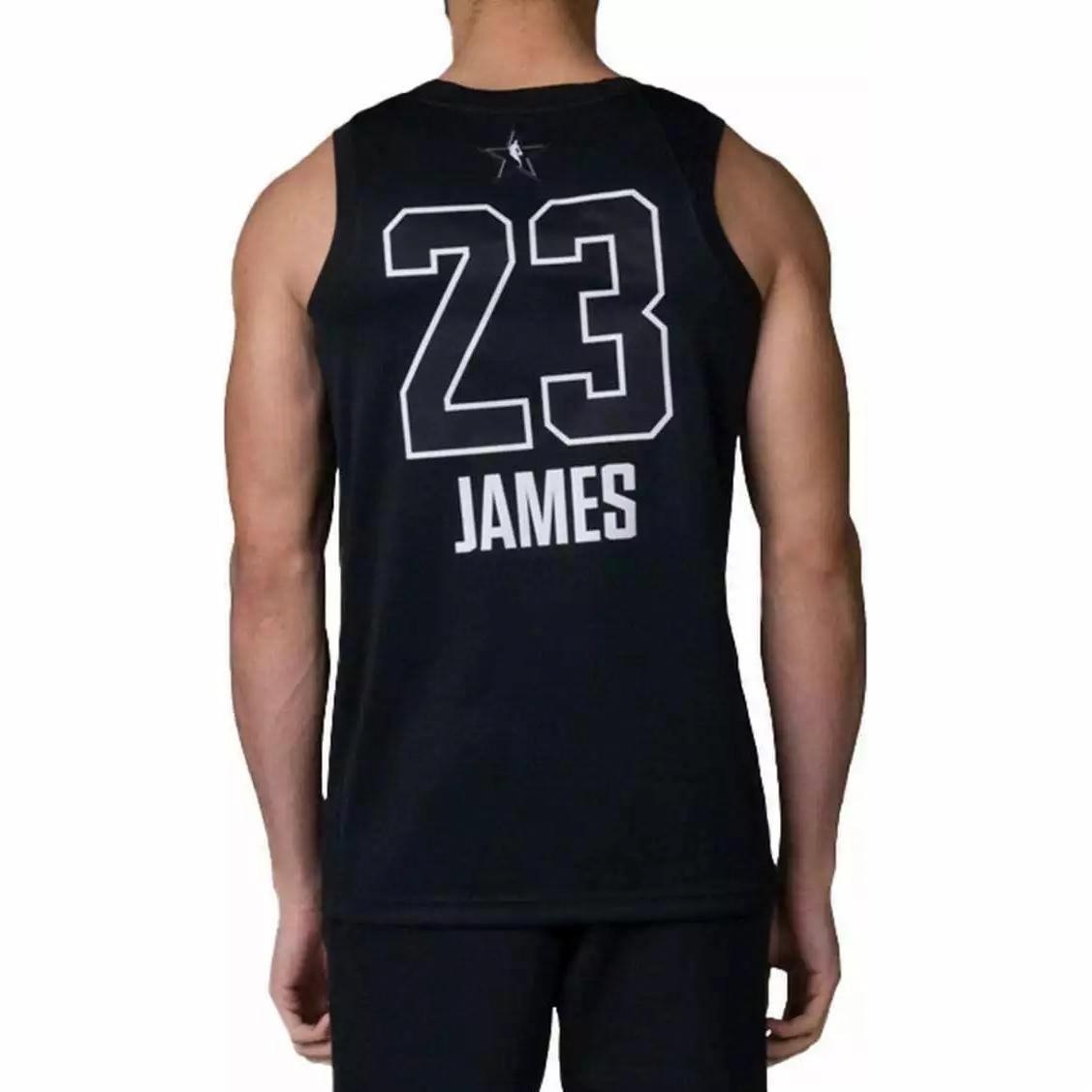 Jordan Air Jordan NBA James SW Jersey — фото 3