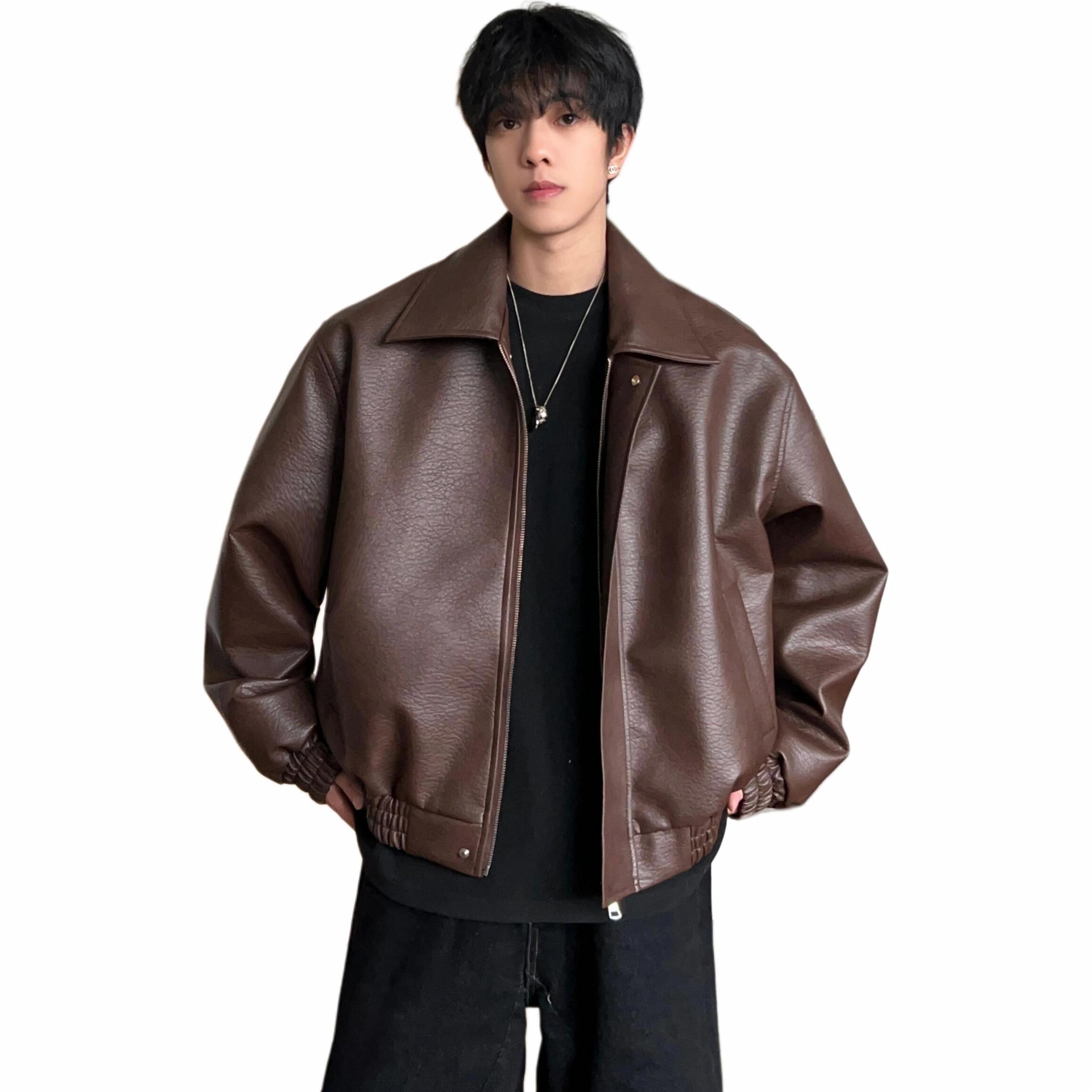 Miiracer Cleanfit PU Leather Jacket — фото 3