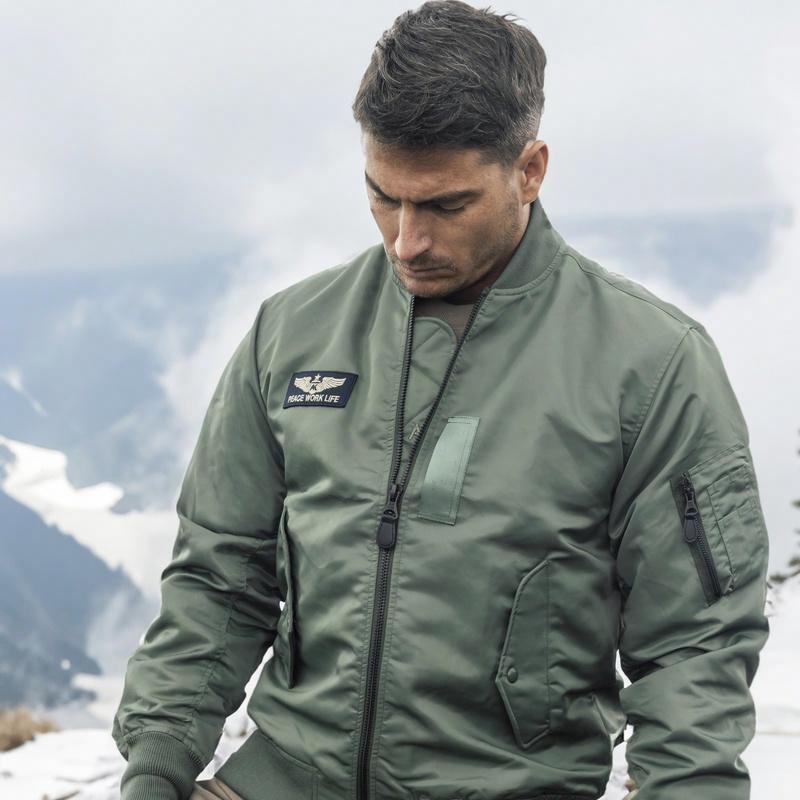 AKCLUB MA-1 Bomber Jacket — фото 8