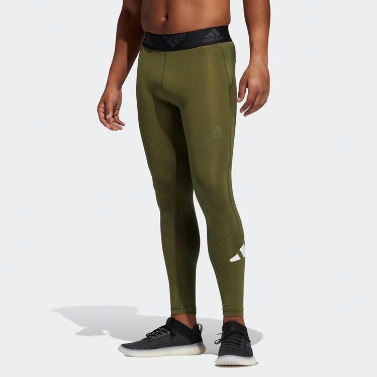Adidas TF 3 Bar LT Logo Pants Green — фото 1