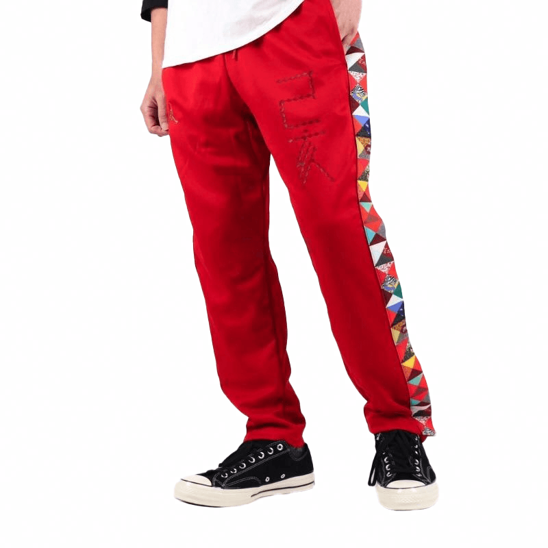 Jordan Air Jordan CNY Tricot Pants Red — фото 2