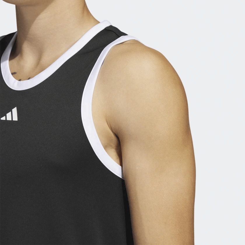 Adidas Legends Basketball 3-Stripes Tank Top Logo — фото 4
