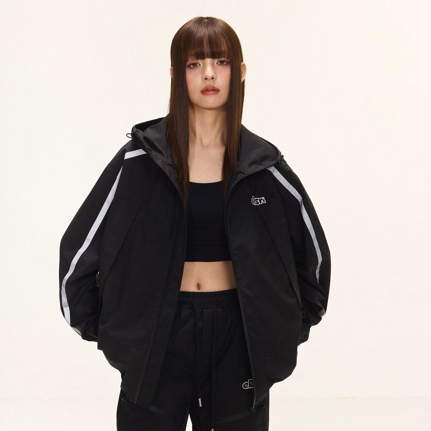Er Reflective Hoodie Jacket Black — фото 3