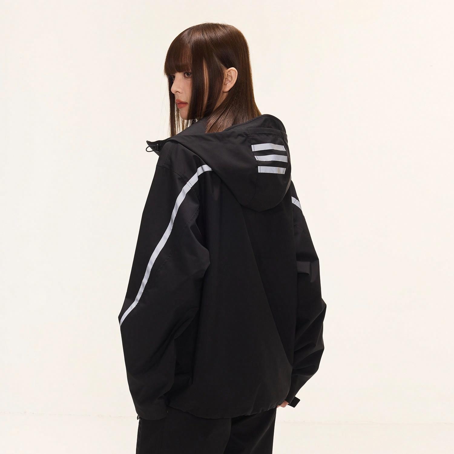 Er Reflective Hoodie Jacket Black — фото 4