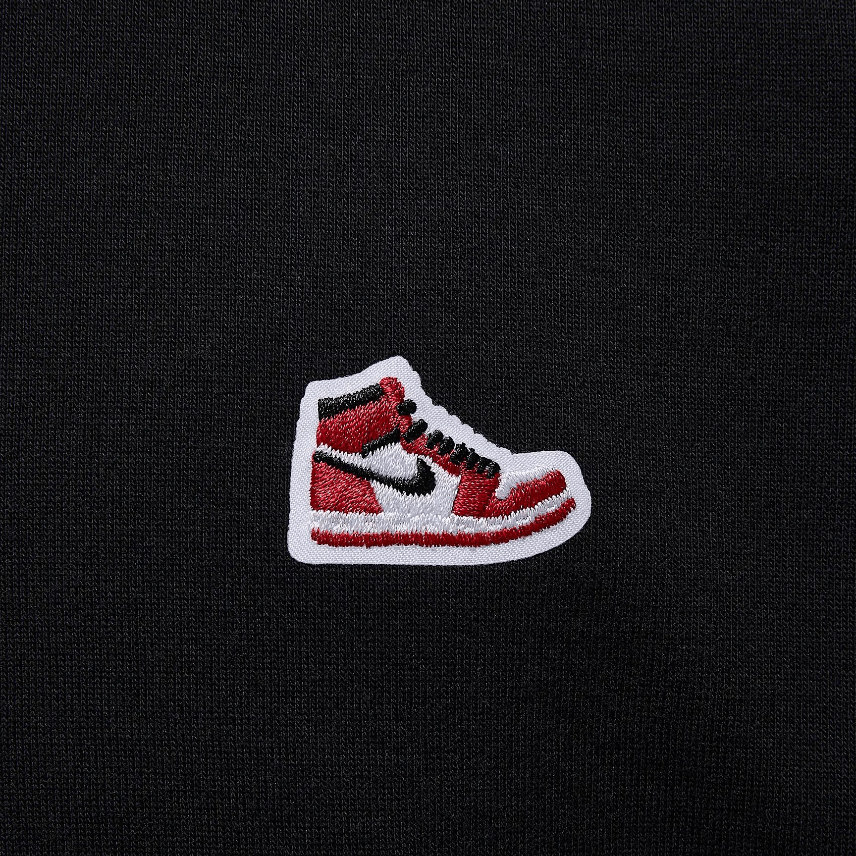 Jordan T-Shirt Black/Red — фото 4