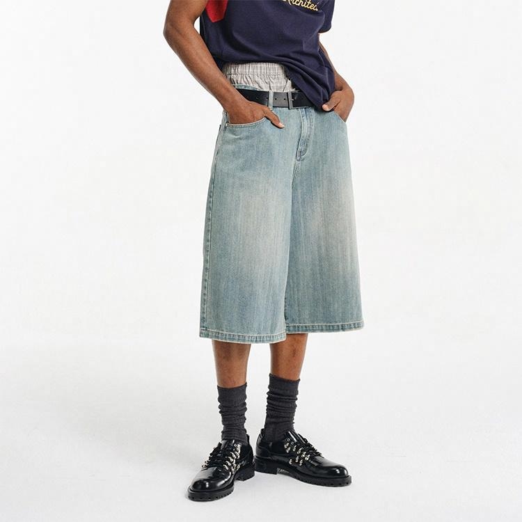 Dimc Vintage Denim Cropped Jeans — фото 3