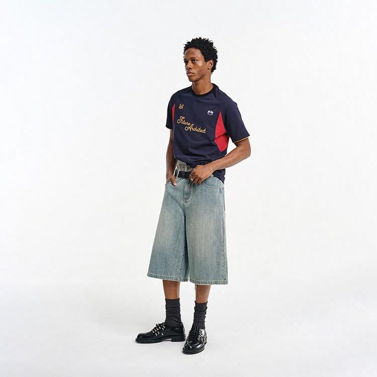 Dimc Vintage Denim Cropped Jeans — фото 4