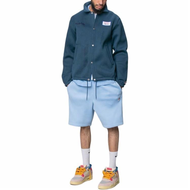 Jordan x Union LA Coach Jacket Navy — фото 2