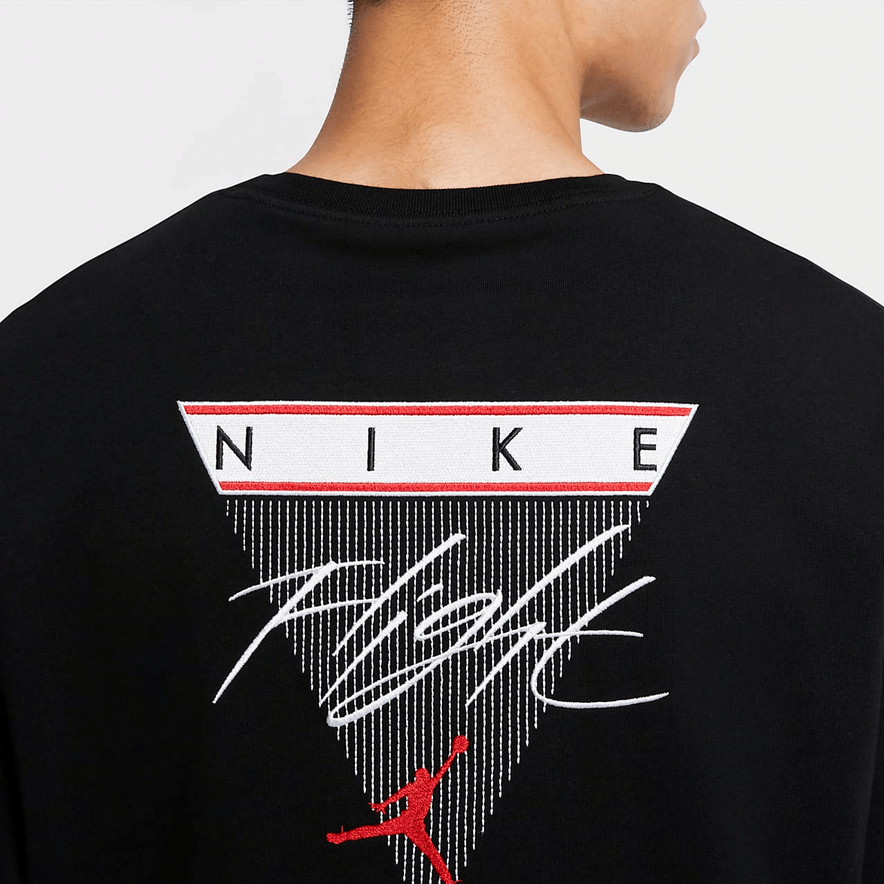 Jordan Flight Classic Logo T-Shirt Black — фото 4